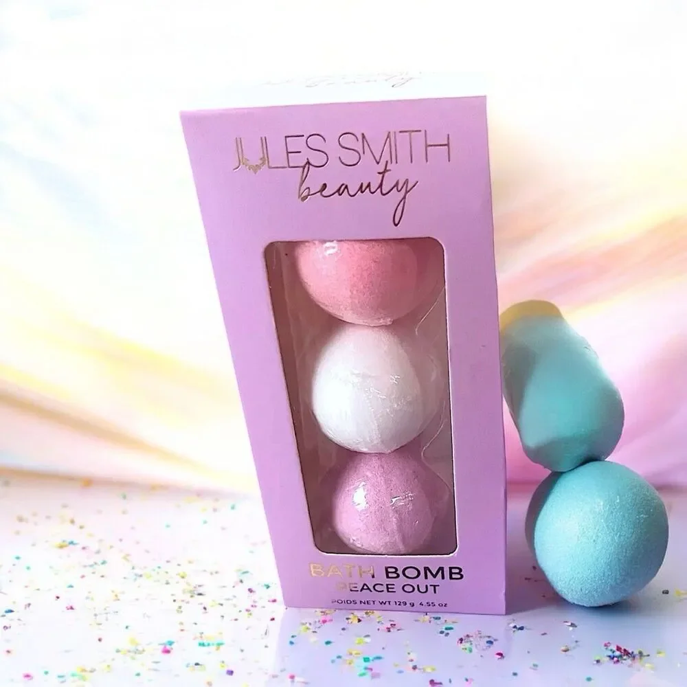 Jules Smith Bath Bomb Trio in Peace Out 129 g 4.55 oz New In Box